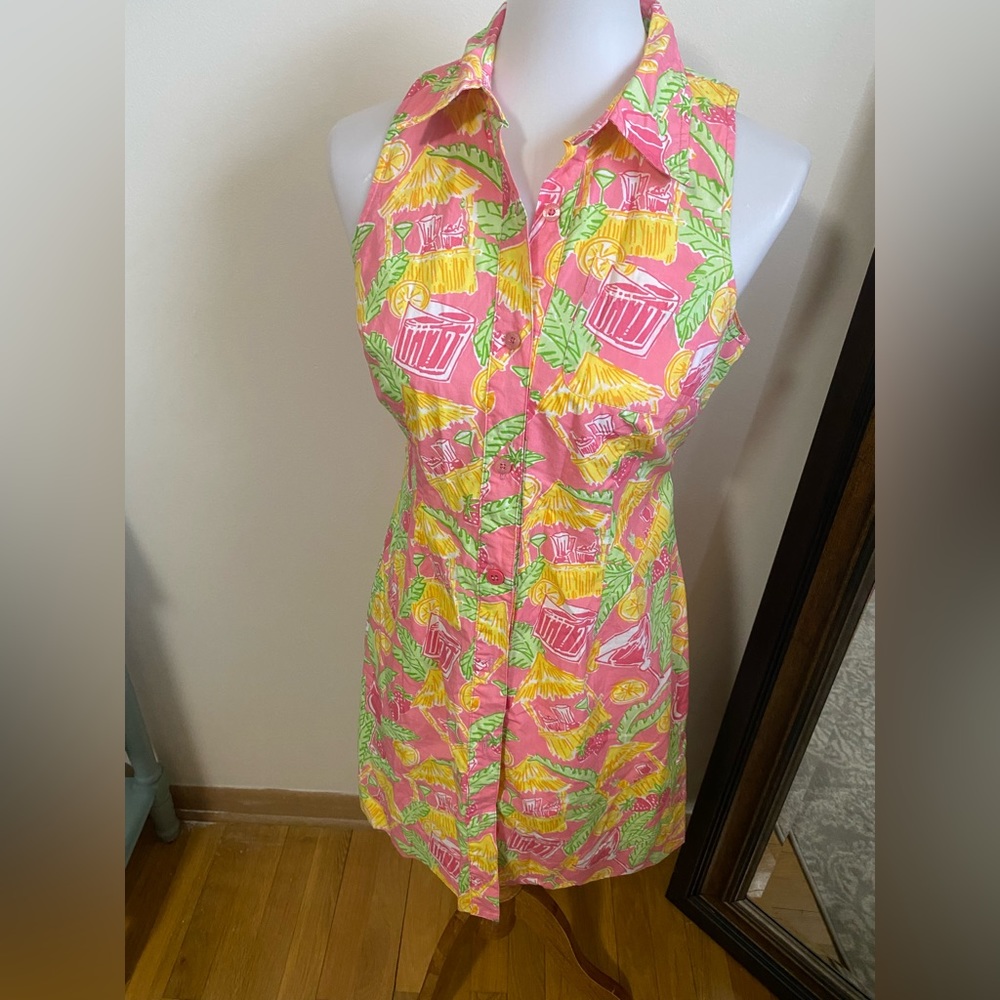 Lilly Pulitzer Printed Summer Dress size 6